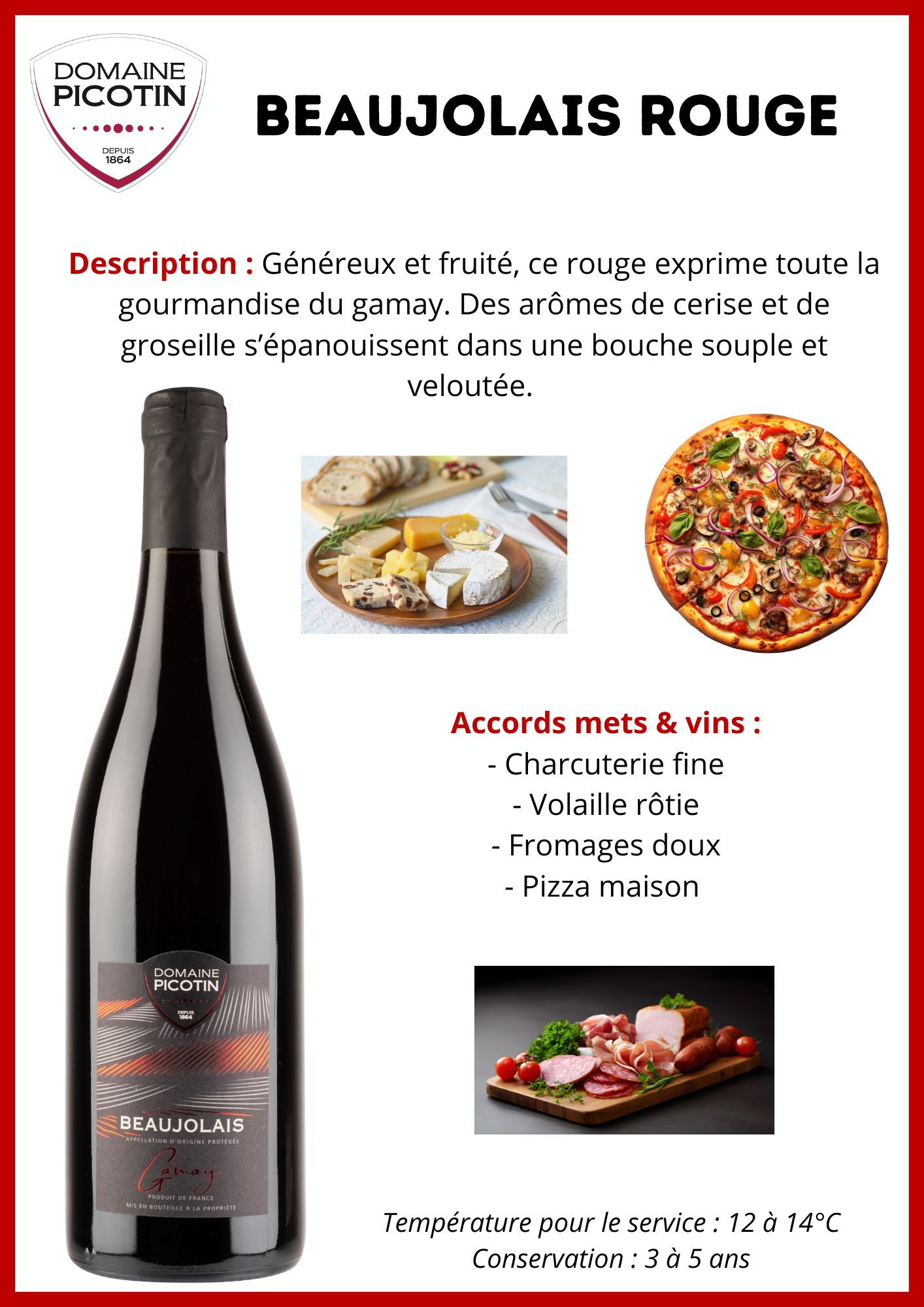 Accords mets/vins