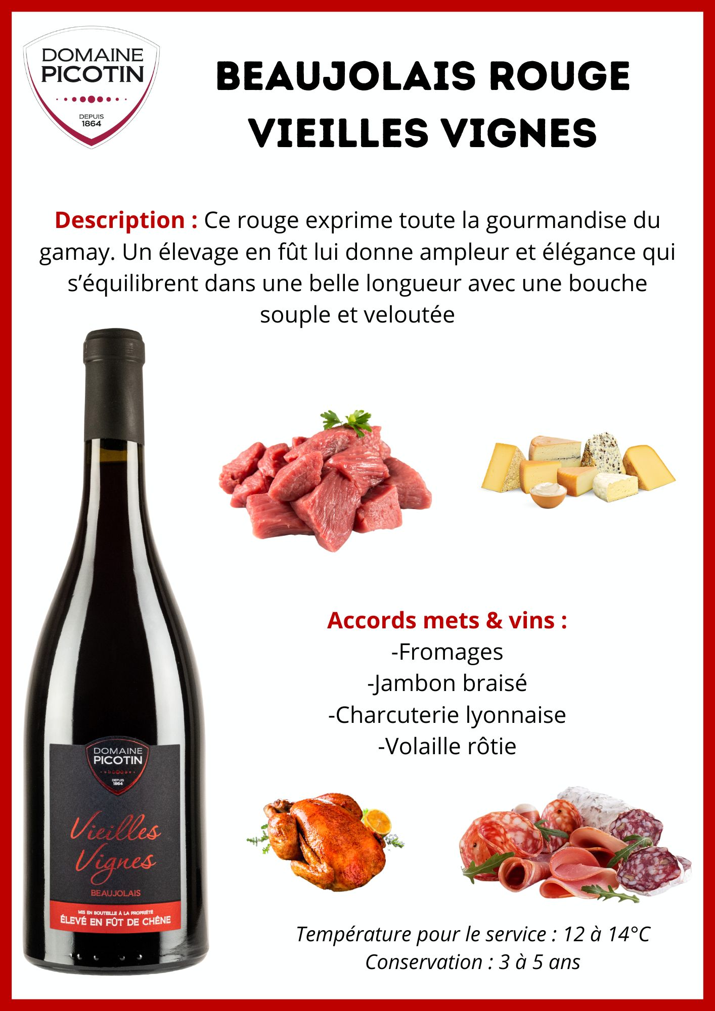 Accords mets/vins rouge VV